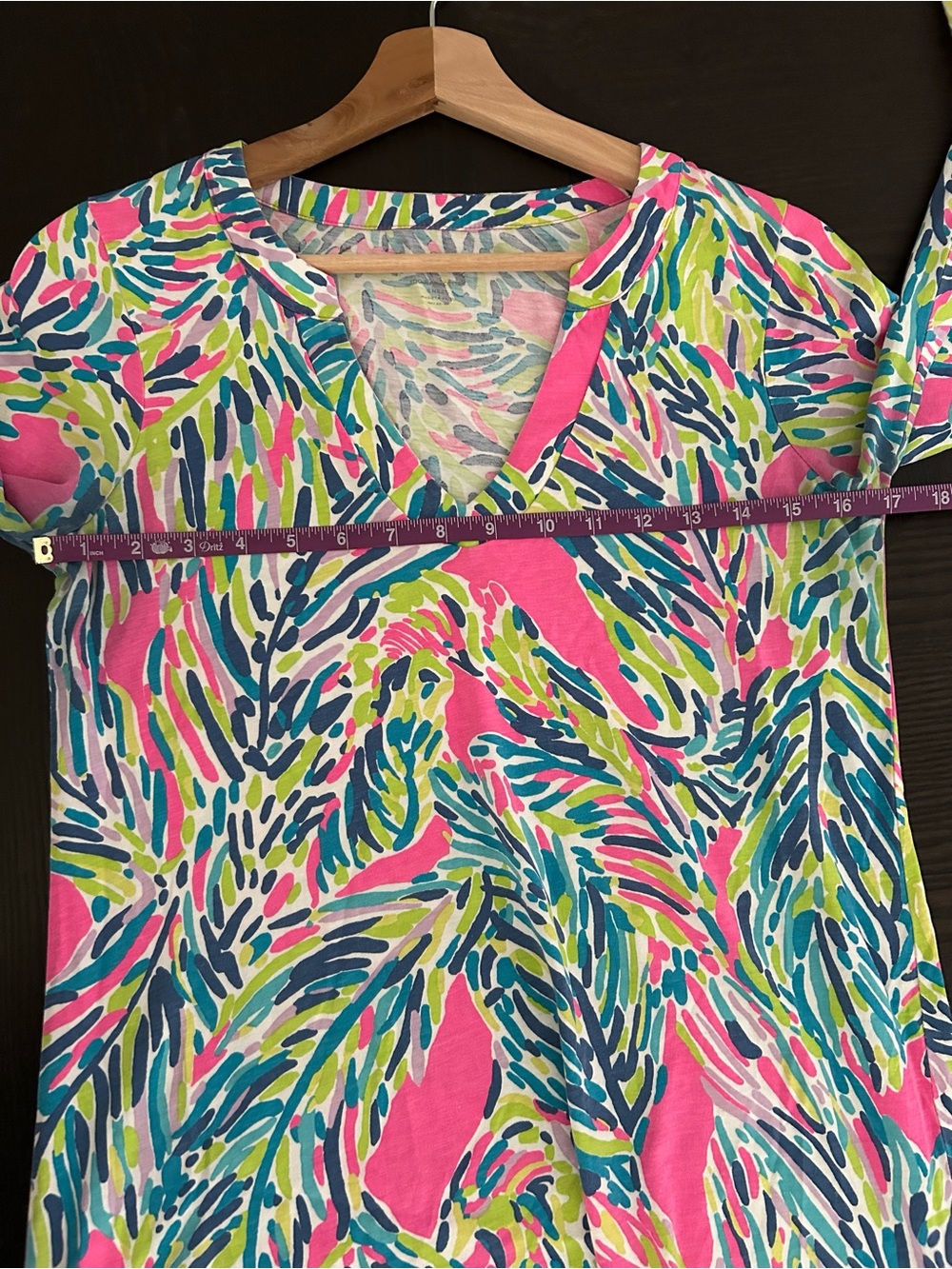 LILLY PULITZER 3/4 SLEEVE DRESS SIZE SMALL - Picture 6 of 7